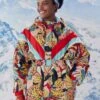 Farm Rio Banana Bunch Ski Puffer Jacket 2 Farm Rio Banana Bunch Ski Puffer Jacket -Perfect Top Shop 308308 01