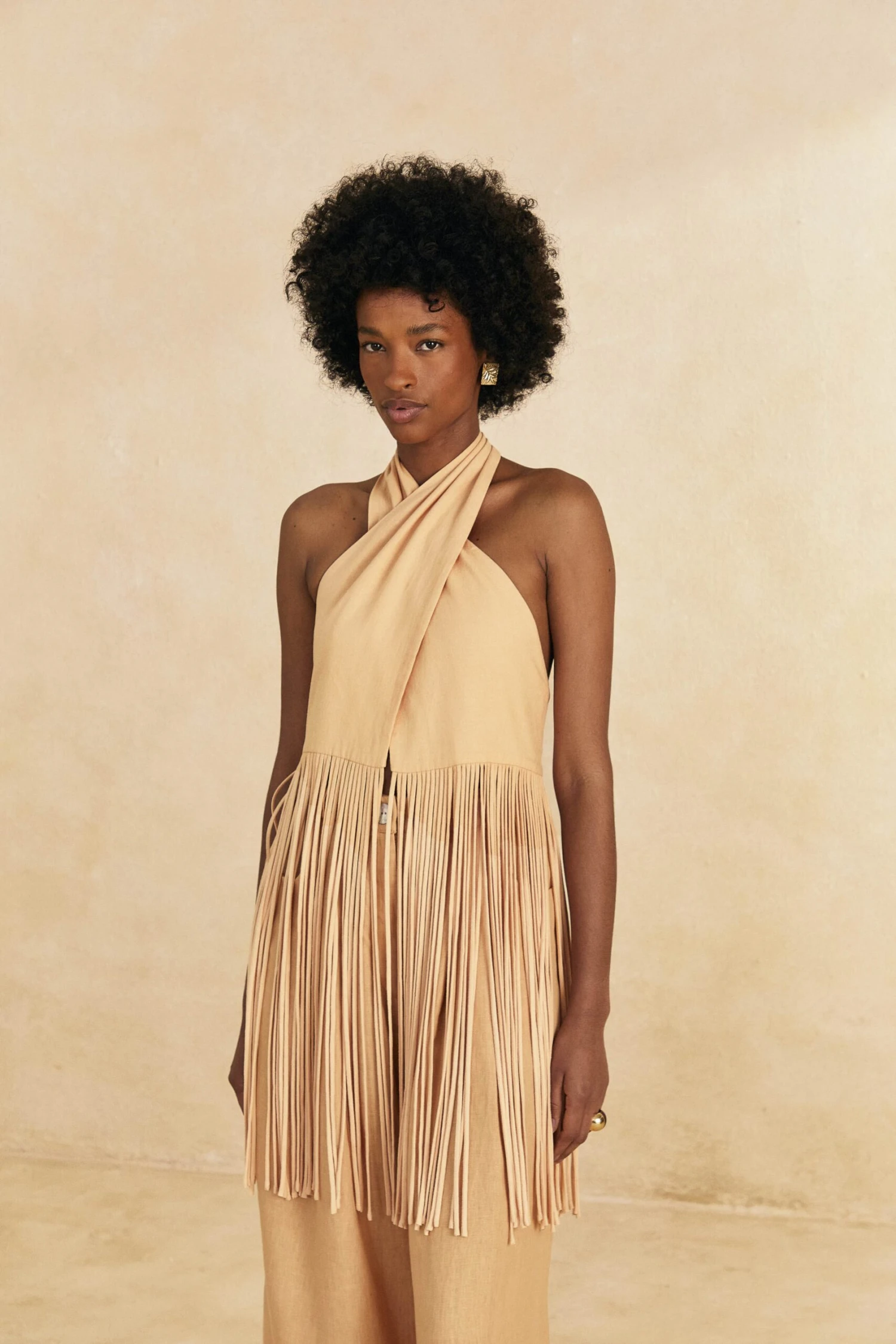 Farm Rio Sand Cross Front Top 3 Farm Rio Sand Cross Front Top