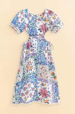 Farm Rio Off-White Romantic Bandanas Midi Dress 11 Farm Rio Off-White Romantic Bandanas Midi Dress -Perfect Top Shop 309191 05