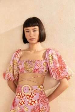 Perfect Top Shop 16 Farm Rio Pink Mixed Lobsters Top