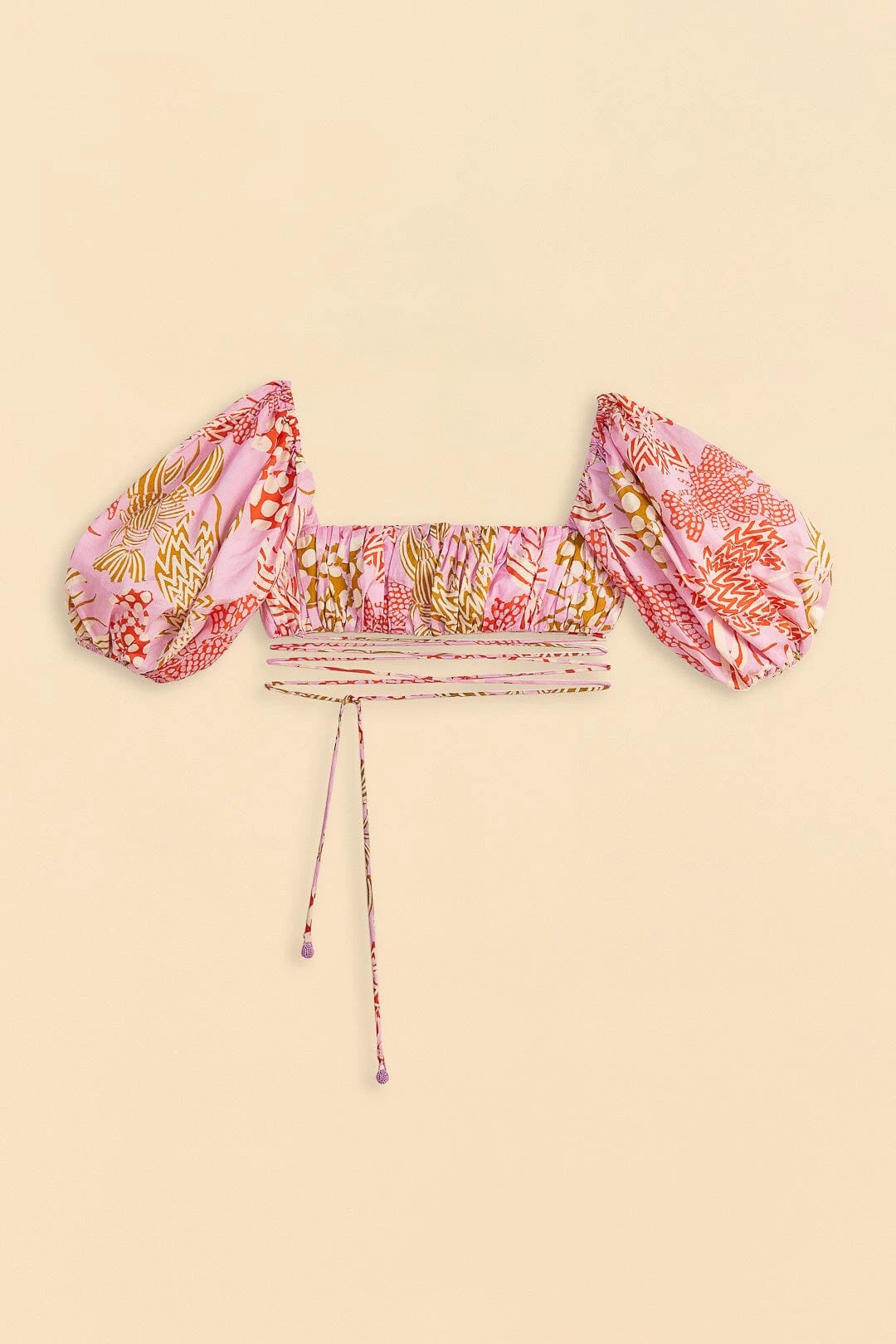 Farm Rio Pink Mixed Lobsters Top 7 Farm Rio Pink Mixed Lobsters Top - Image 5