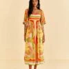 Farm Rio Beach Toucans Scarf Midi Dress -Perfect Top Shop 309297 01