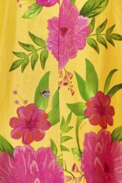 Farm Rio Yellow Romantic Garden Midi Dress -Perfect Top Shop 309298 05 16bd351c ac6a 403a 84bd a5d3c5d47466