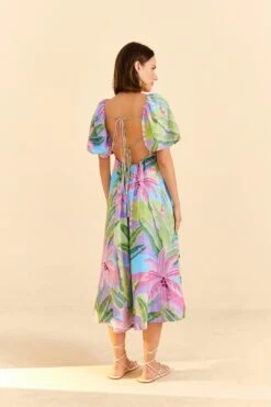 Farm Rio Beach Vibe Midi Dress -Perfect Top Shop 309318 03