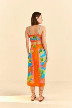 Farm Rio Painted Birds Scarf Top 10 Farm Rio Painted Birds Scarf Top -Perfect Top Shop 309406 04