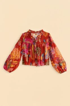 Farm Rio Mystic Bush Blouse -Perfect Top Shop 309454 06