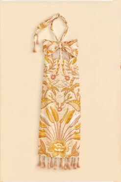 Farm Rio Sand Jungle Chic Midi Dress -Perfect Top Shop 309501 05