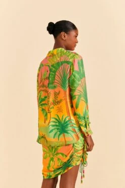 Farm Rio Sunrise Scenario Lenzing™ Ecovero™ Viscose Shirt 11 Farm Rio Sunrise Scenario Lenzing™ Ecovero™ Viscose Shirt -Perfect Top Shop 309571 04