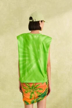 Farm Rio Green Lime Bananas Organic Cotton T-Shirt -Perfect Top Shop 309576 02