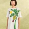 Farm Rio I Heart Bananas Organic Cotton T-Shirt -Perfect Top Shop 309584 01