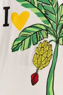 Farm Rio I Heart Bananas Organic Cotton T-Shirt -Perfect Top Shop 309584 05