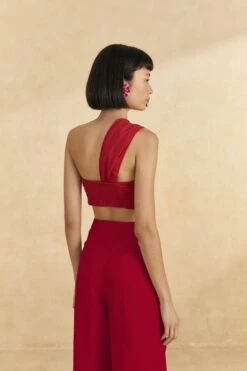 Farm Rio Red Twisted Top 7 Farm Rio Red Twisted Top -Perfect Top Shop 309602 04