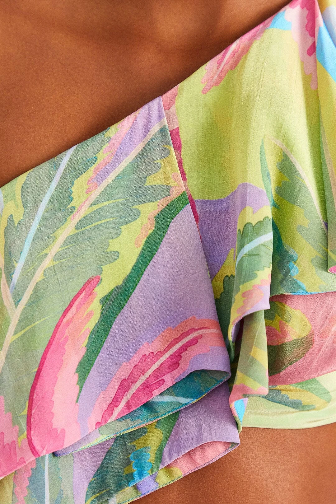 Farm Rio Beach Vibe One Shoulder Top 7 Farm Rio Beach Vibe One Shoulder Top - Image 5