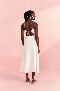 Farm Rio Off-White Embroidered Midi Dress 11 Farm Rio Off-White Embroidered Midi Dress -Perfect Top Shop 310674 04