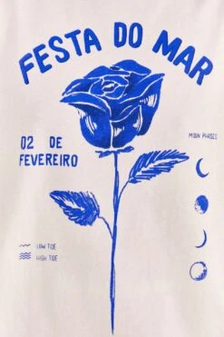 Farm Rio Festa Do Mar Organic Cotton T-Shirt -Perfect Top Shop 310677 05