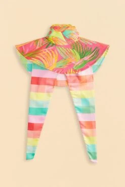 Farm Rio Lime Painted Birds Hat -Perfect Top Shop 310716 02