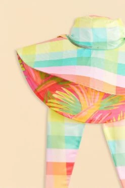 Farm Rio Lime Painted Birds Hat -Perfect Top Shop 310716 05