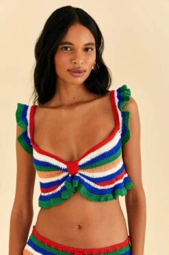 Perfect Top Shop 24 Farm Rio Pitta Crochet Top