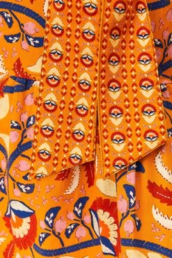 Farm Rio Yellow Palms Party Midi Dress 16 Farm Rio Yellow Palms Party Midi Dress -Perfect Top Shop 312461 07