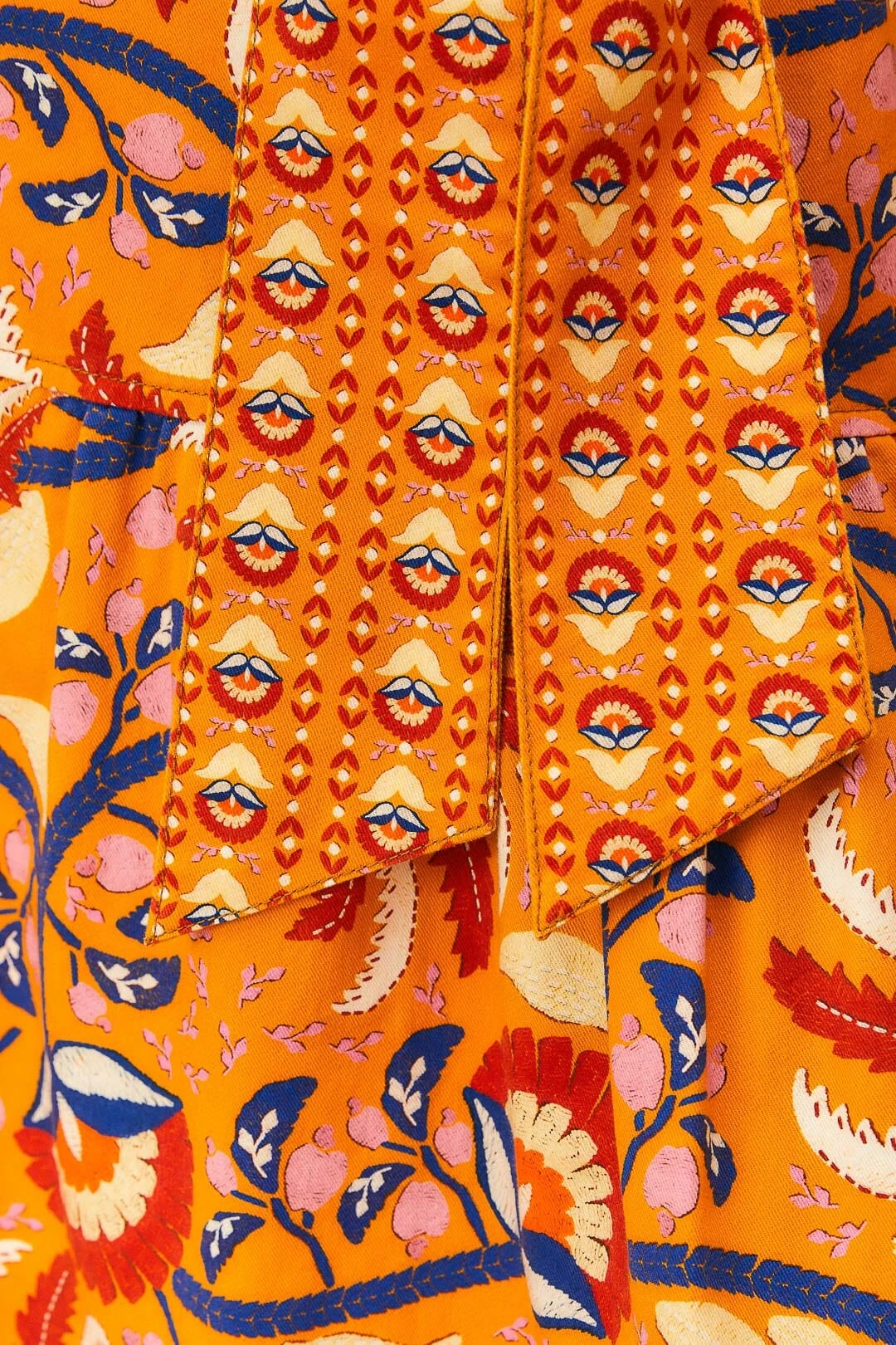 Farm Rio Yellow Palms Party Midi Dress 9 Farm Rio Yellow Palms Party Midi Dress - Image 7