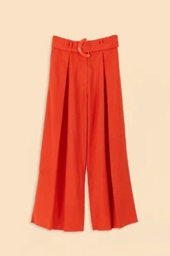 Farm Rio Orange Tailored Pants 11 Farm Rio Orange Tailored Pants -Perfect Top Shop 312657 05