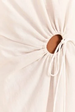 Farm Rio Off-White Richelieu Cut Out Midi Dress -Perfect Top Shop 313595 04