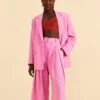 Farm Rio Pink Tailored Pants -Perfect Top Shop 313627 01