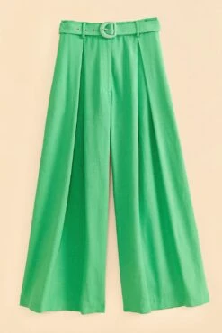 Farm Rio Bright Green Tailored Pants -Perfect Top Shop 313628 06