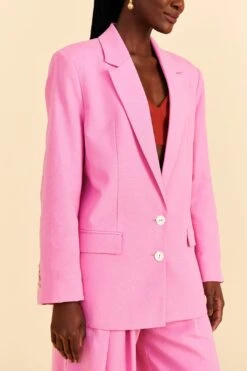 Farm Rio Pink Blazer -Perfect Top Shop 313633 03