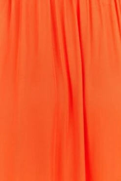 Farm Rio Red Viscose Satin Midi Dress -Perfect Top Shop 313816 05