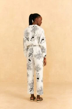 Farm Rio Off-White Moto Love Pants -Perfect Top Shop 314490 03