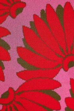 Farm Rio Pink Copacabana Knit Sweater -Perfect Top Shop 315708 05