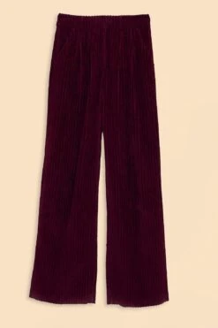 Farm Rio Burgundy Corduroy Pants -Perfect Top Shop 316009 06