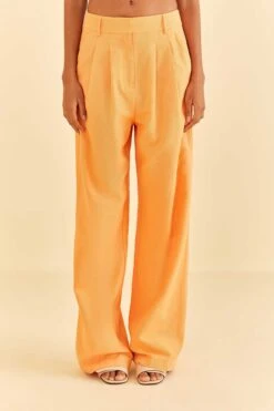 Farm Rio Peach Low Waisted Pants -Perfect Top Shop 316423 02