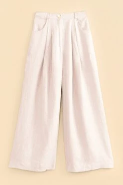 Farm Rio Off-White High Waist Pants -Perfect Top Shop 317222 04