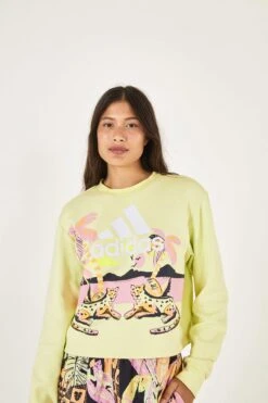 Perfect Top Shop 40 ADIDAS FARM TOTALLY NEW RIO SWEATER PINK