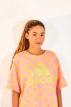 Perfect Top Shop 20 ADIDAS FARM TOTALLY NEW RIO T-SHIRT LIGHT PINK