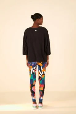 Farm Rio Adidas Farm Gfx Tee Black -Perfect Top Shop HS1177 04