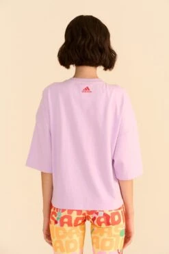 Farm Rio Adidas Farm Gfx Tee Purple -Perfect Top Shop HS1178 04