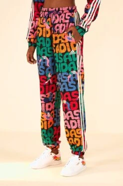 Farm Rio Adidas Farm Trackpants Black -Perfect Top Shop HS1181 04