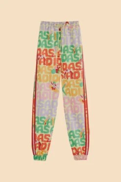 Farm Rio Adidas Farm Trackpants Pearl Citrine -Perfect Top Shop HS1182 06