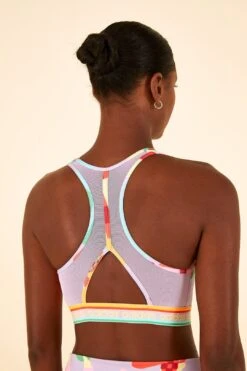 Farm Rio Adidas Farm Medium-Support Bra Gold -Perfect Top Shop HS1188 03