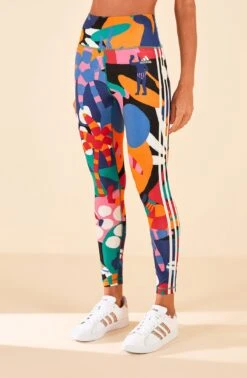 Farm Rio Adidas Farm Training Tights Green -Perfect Top Shop HS1191 03