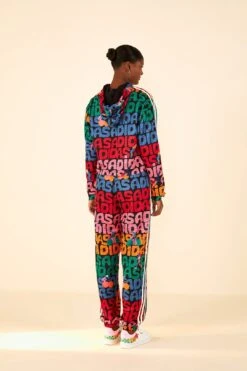 Farm Rio Adidas Farm Hoodie Black -Perfect Top Shop HS1195 04