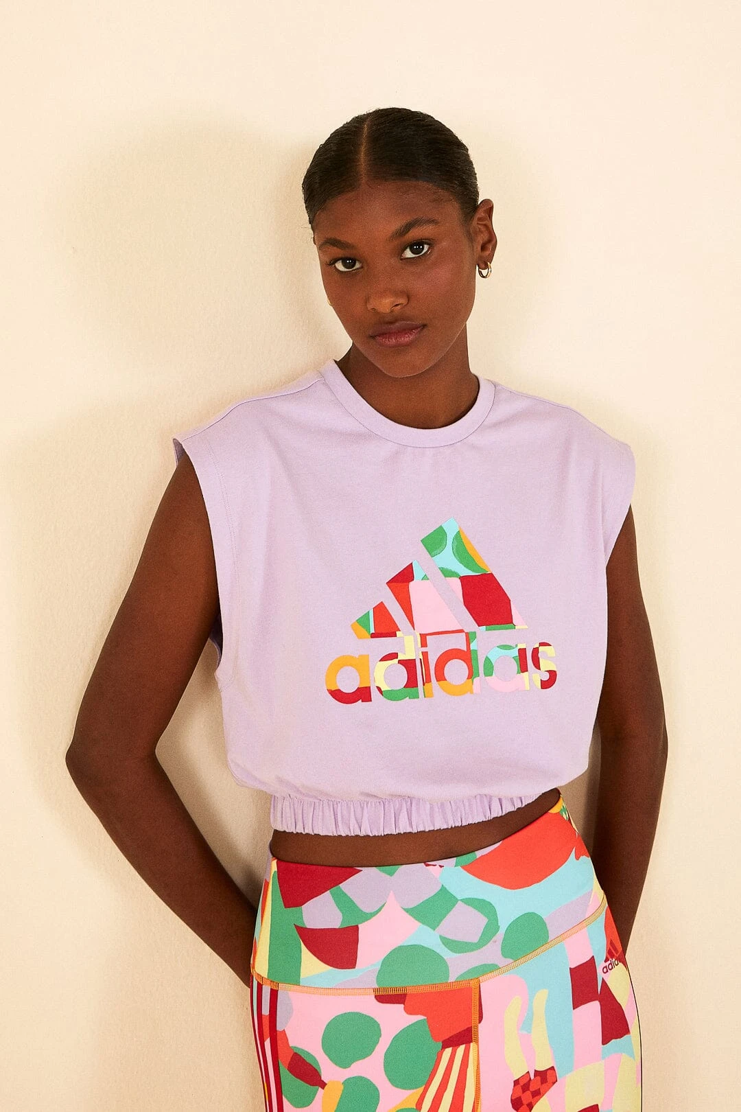 Farm Rio Adidas Farm Sleeveless Tee Purple 3 Farm Rio Adidas Farm Sleeveless Tee Purple