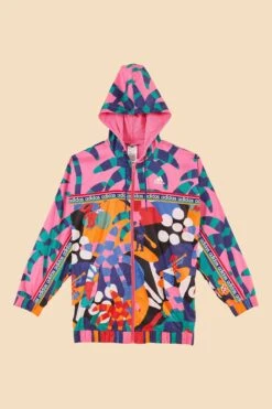 Farm Rio Adidas Farm Jacket Green -Perfect Top Shop HS1205 06