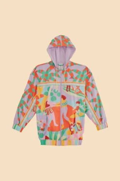 Farm Rio Adidas Farm Jacket Purple -Perfect Top Shop HS1206 06